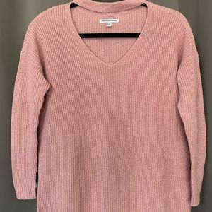American Eagle Cut-out Neck Sweater